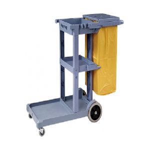 Carro De Aseo Porta Utiles Con Tapa